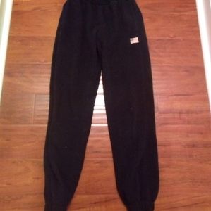 Brandy Melville Rosa Navy Fleece Lined Sweatpants